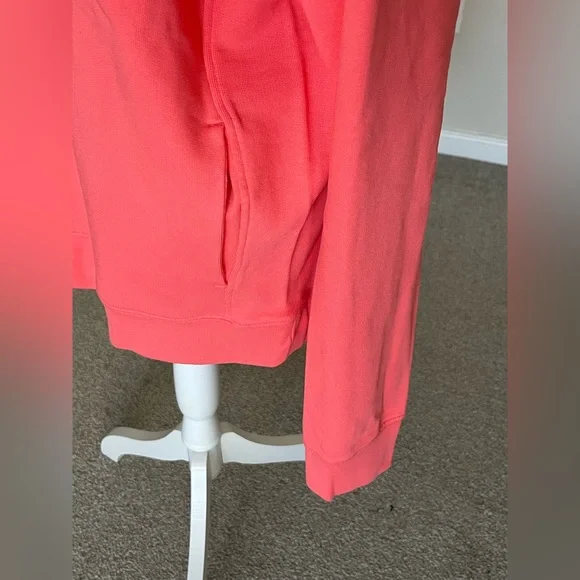 NWT Sandro Boutique Hoodie in Coral Sizes XXL, XL